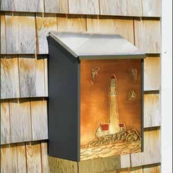 Lighthouse Copper Side Mount - Mailboxes