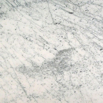 Honed Carrara White ( C ) Marble Tile, Set of 50