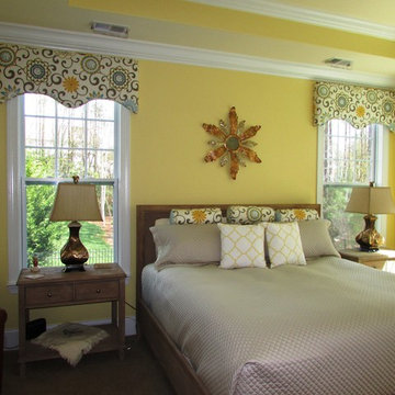 Custom window treatment.