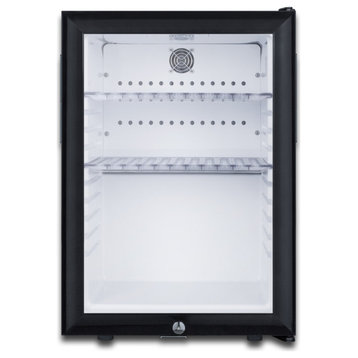 Summit MB27G 16"W 1.2 Cu. Ft. Compact Refrigerator - Black