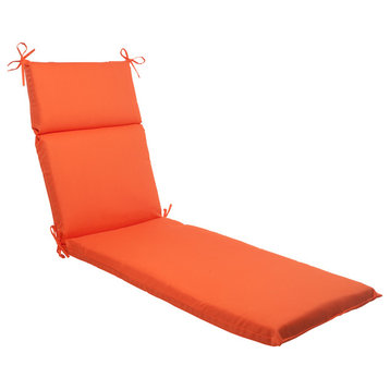 Sundeck Orange Chaise Lounge Cushion