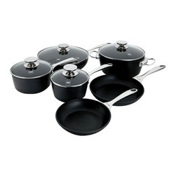 Coquere 10 Piece Aluminum Induction Cookware Set - Cookware Sets