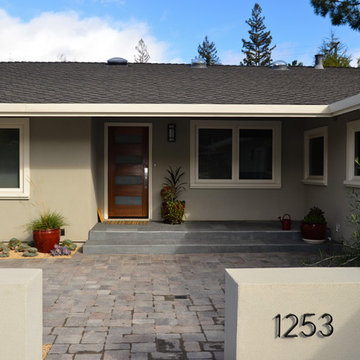 Modern Desert Style: a Water-Wise Front Yard Patio & Garden