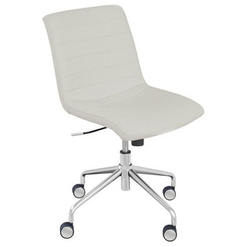 Elle Decor Adelaide Office Chair Off White