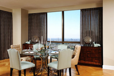 Trendy dining room photo in Los Angeles