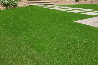 Artificial grass installations