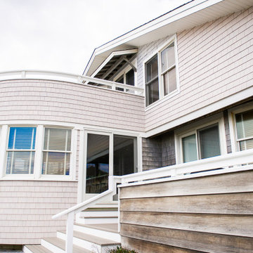 New cedar Shakes and Azek Decking