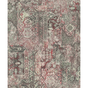 Hamadan Moss Textile Wallpaper Bolt