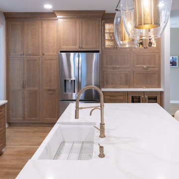 Dream Kitchen Remodel with Expanded Layout and Custom Details