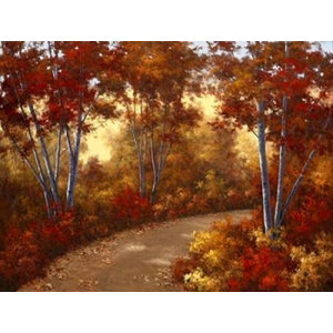 Autumn Pallet Poster Print By Diane Romanello Contemporary