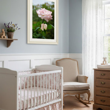 Admiration Floral Botanical Nature Photo French Country Style Wall Art