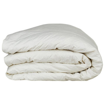 Down on Earth Organic Summer Weight Goose Down Comforter, King