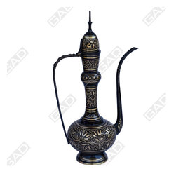 FINE LOTUS ENGRAVED TEAPOT - Home Accessories & Decor
