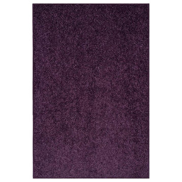 Bright House Solid Color Area Rugs Purple - 2' x 3'