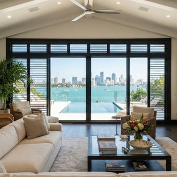 Custom Black Plantation Shutters | Tradition, Port St. Lucie, FL