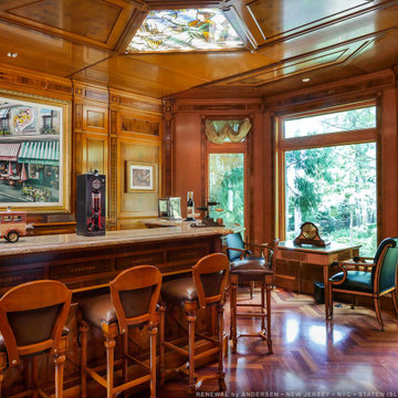 New Wood Windows in Luxurious Home Bar - Renewal by Andresen NJ / NYC