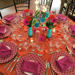 Pink Moroccan Charger Plate - Charger Plates