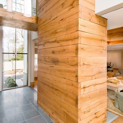 Reclaimed White Oak Chimney casing - Indoor Fireplaces