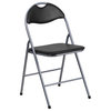 MFO Vinyl Metal Folding Chair with Carrying Handle