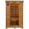 SunRay Evansport 2 Person Infrared Sauna With Carbon Heaters