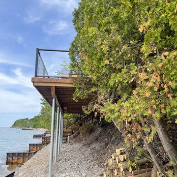 Glass Railings - Creative Custom Decks Inc.