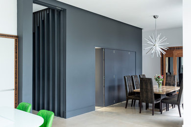 Inspiration for a contemporary dining room in Other.