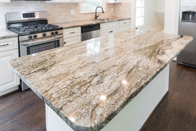 Example of a trendy kitchen design in Baltimore