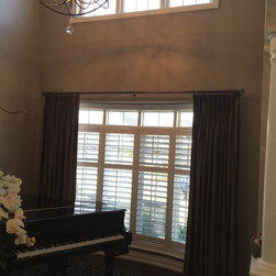 Custom Drapery, California Shutters and Decorative Drapery Hardware - Curtains