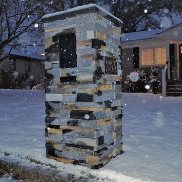 Pentablock DIY Natural Stone Mailbox Kits