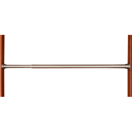 Green Room 1" Stainless Steel Duo Tension Rod In/Outdoor86"-144" Brushed Nickel