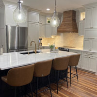 Castlewood Rustic Shiplap Chimney Range Hood - Brown, 30" (31" W/Trim), No Ventilator or Liner