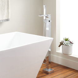 WILLIS FREESTANDING WATERFALL TUB FAUCET - Tub And Shower Faucet Sets