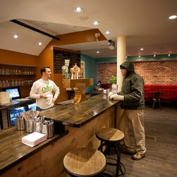 Atomic Cafe Coffee Roasters-Thin Brick Veneer - Home Decor