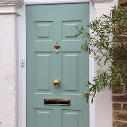 The Hull Composite Door in Chartwell Green with Toplight - Front Doors