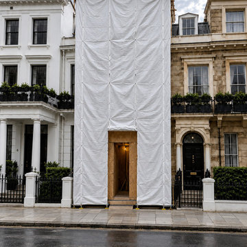 Notting Hill Townhouse Refurbishment – Exterior in Progress