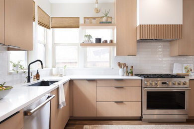 Kitchen - transitional kitchen idea in San Diego