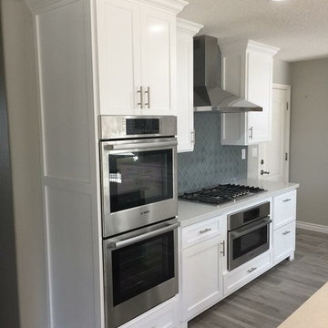 White Painted Kitchen | Snows Custom Cabinetry
