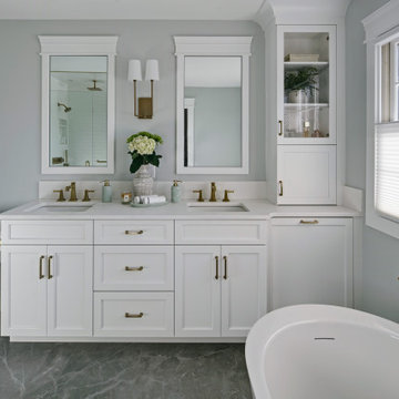 Simple Timeless Primary Bathroom Refresh