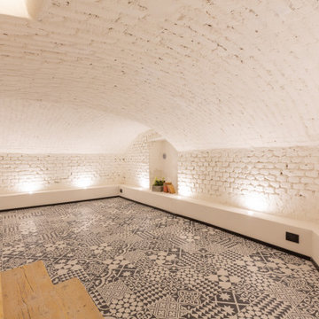 Loft con soppalco e cantina