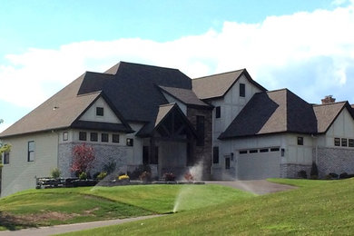 Transitional exterior home photo in New York