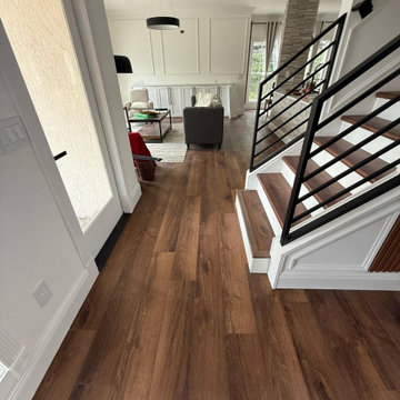 **Complete Kitchen, Flooring, Complete Stair Case and Trim