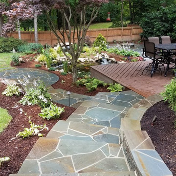 North Raleigh Landscape Redesigned
