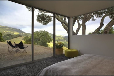 Contemporary bedroom in Other.