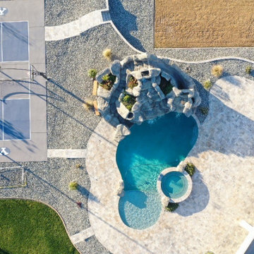 Desert rock pool
