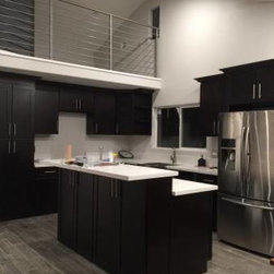 Espresso Shaker Solid Wood Cabinet - Products