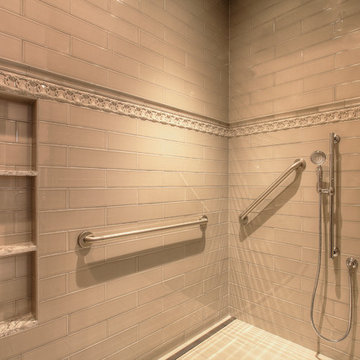 Glamorous Universal Design Bathroom