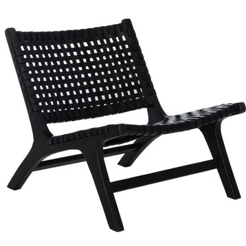 Luna Accent Chair - Black