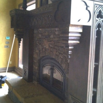 Heat Producing Wood Burning Fireplaces