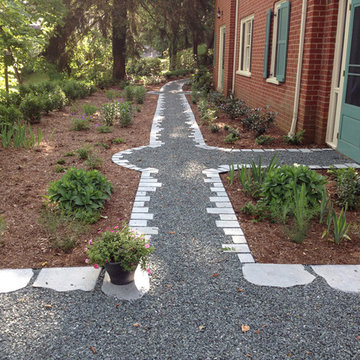 Custom Garden Path and Woodland Garden