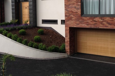 Design ideas for a contemporary house exterior in Other.